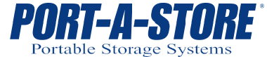 Port-a-Store portable storage systems logo