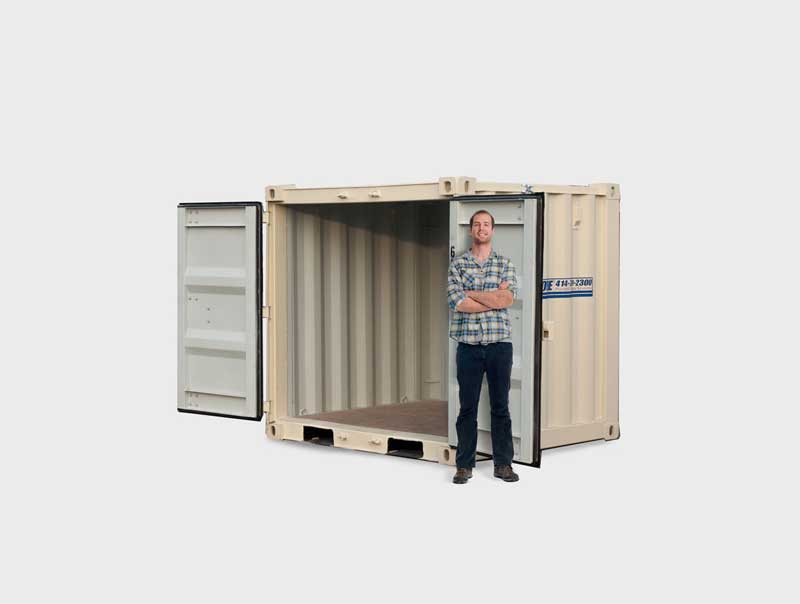 8 ft. Storage Container Unit