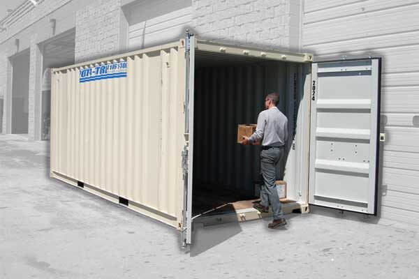 20' Storage Container - Ground Level Portable Storage